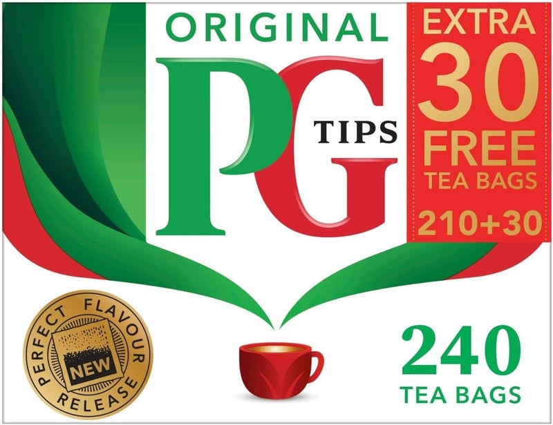 PG Tips Black Tea Pyramid Tea Bags - 240 Count - Image 3